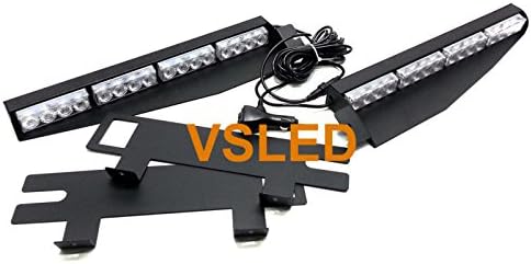 32 Watt Blue LED Emergency Strobe Light Bar O72834