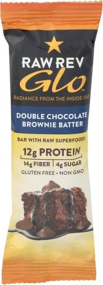 12 Pc Double Chocolate Brownie Batter Protein Bar H158