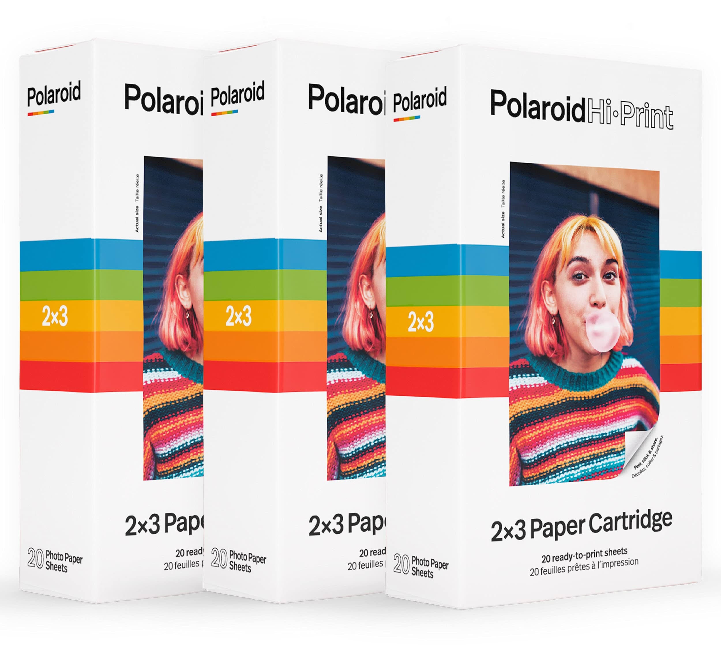 2x3 Paper Cartridge Triple Pack (60 Sheets) C280858