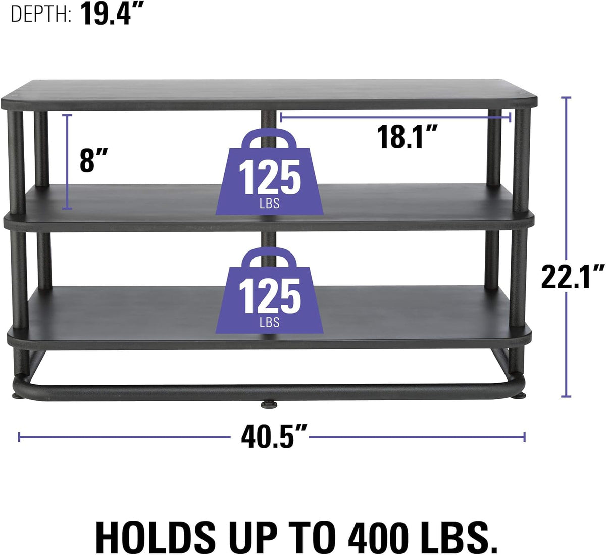 Heavy Duty Stand for AV Equipment S7034