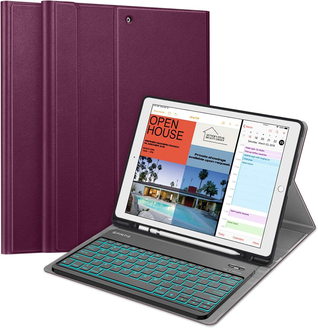 Black Bluetooth Keyboard Case for iPad Pro 12.9-inch W2946