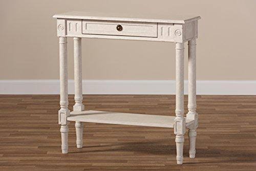 Whitewash Console Table H744