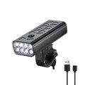 8LED Rechargeable Bike Front Headlight with 5 Modes W3591