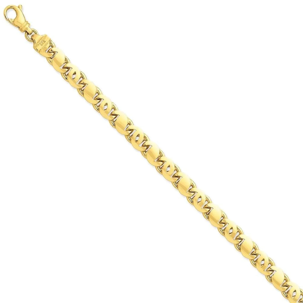 14k Yellow Gold 7.50mm Link Chain Q703276