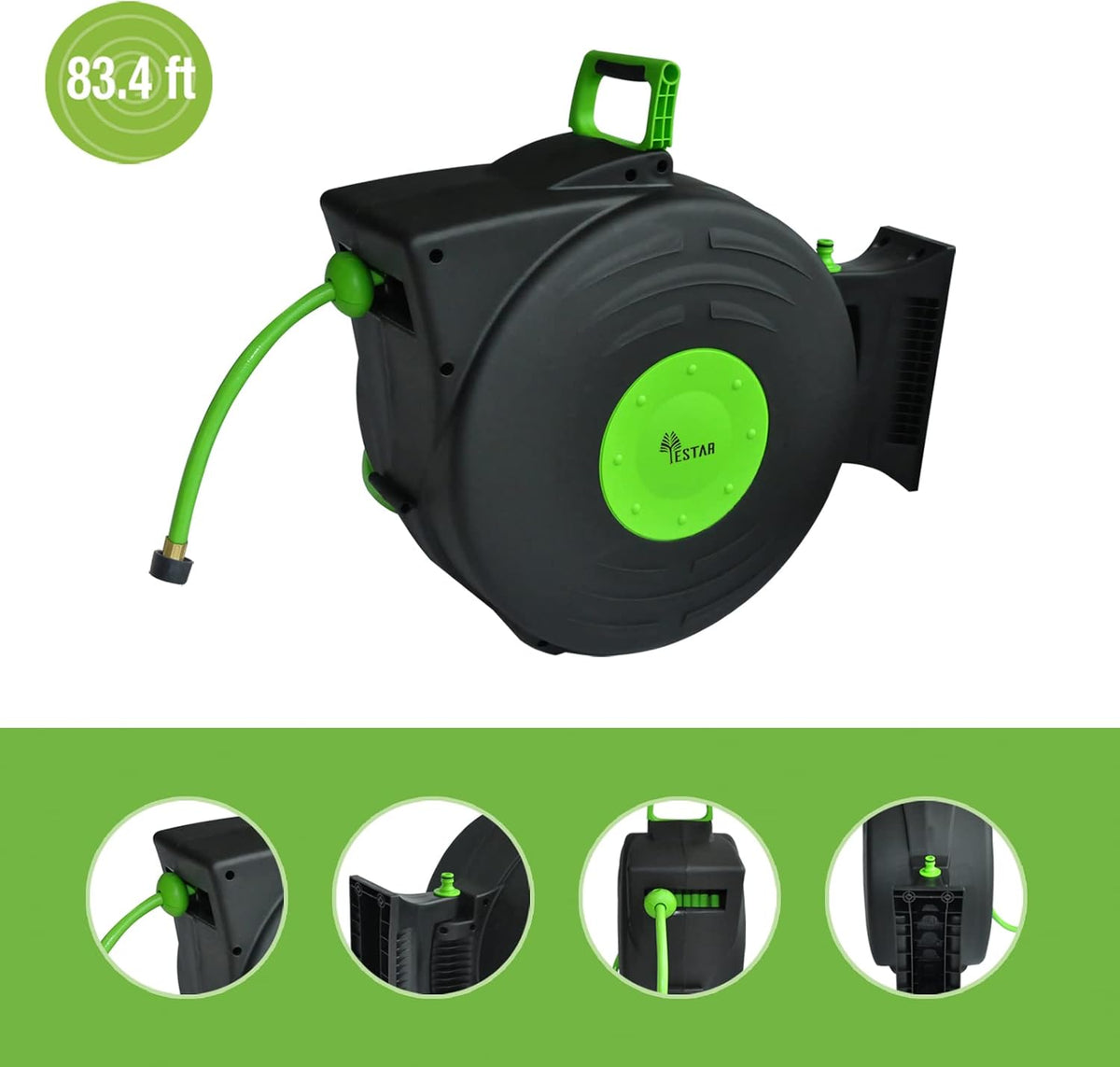 Wall Mounted Retractable Water Hose Reel G989