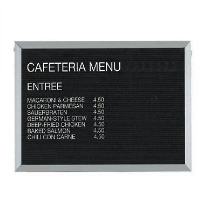Black Felt Message Center Board G149819
