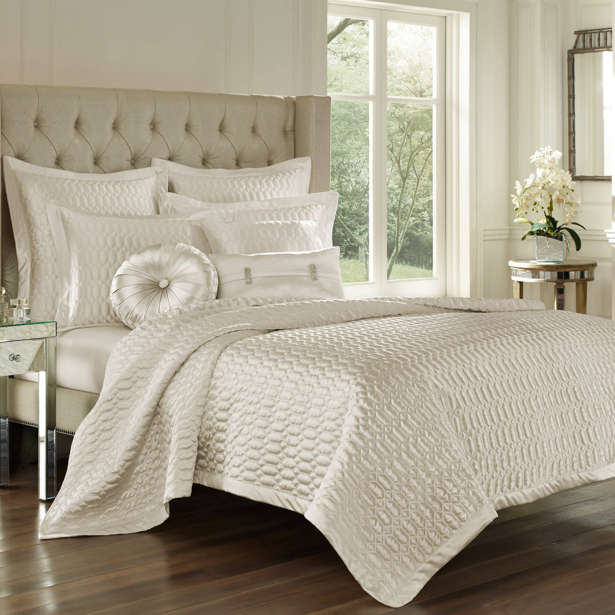 King Satinique Coverlet O8055