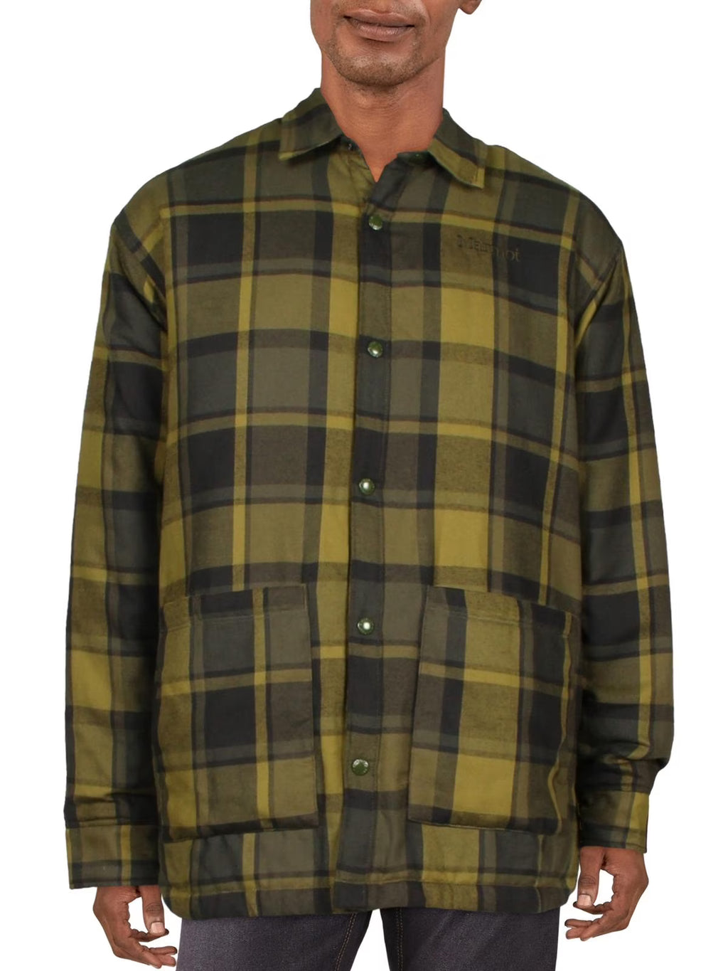 Mens Flannel Shirt Jacket E612106
