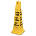Wet Floor Yellow Safety Cone Q840689