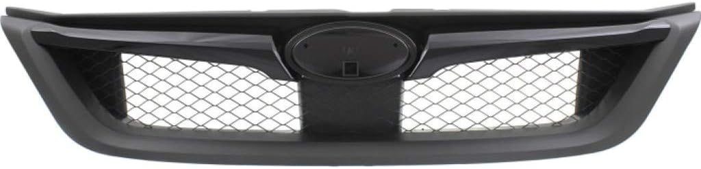 Painted Black Plastic Grille Assembly for Subaru Impreza Sedan Wagon A12210