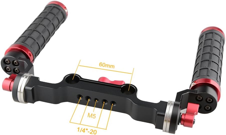15mm Rod Shoulder Mount Rig with Soft Rubber Grip Y1544