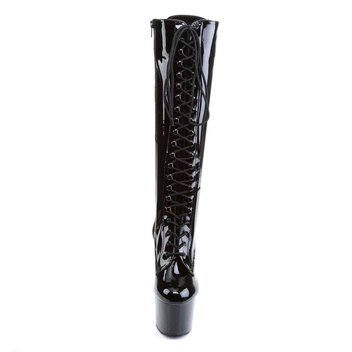 Black Str Patent Shoes J2572