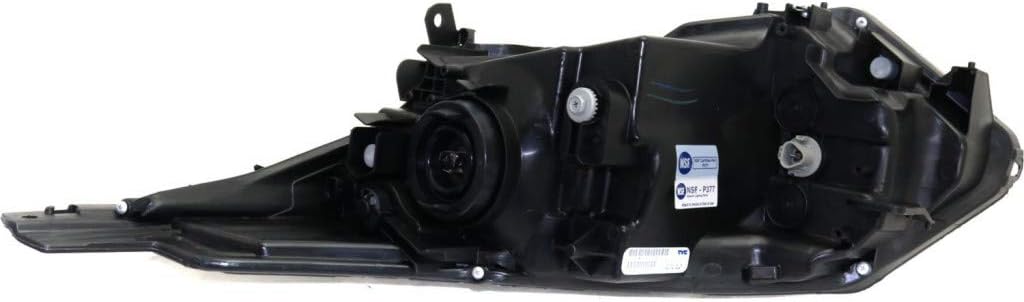 Passenger Side Halogen Headlight Assembly Y752