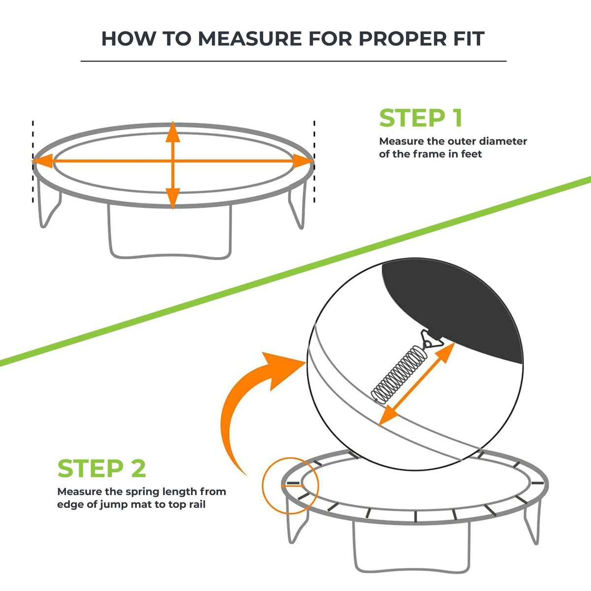 Blue 15-Foot Trampoline Frame Pad E427