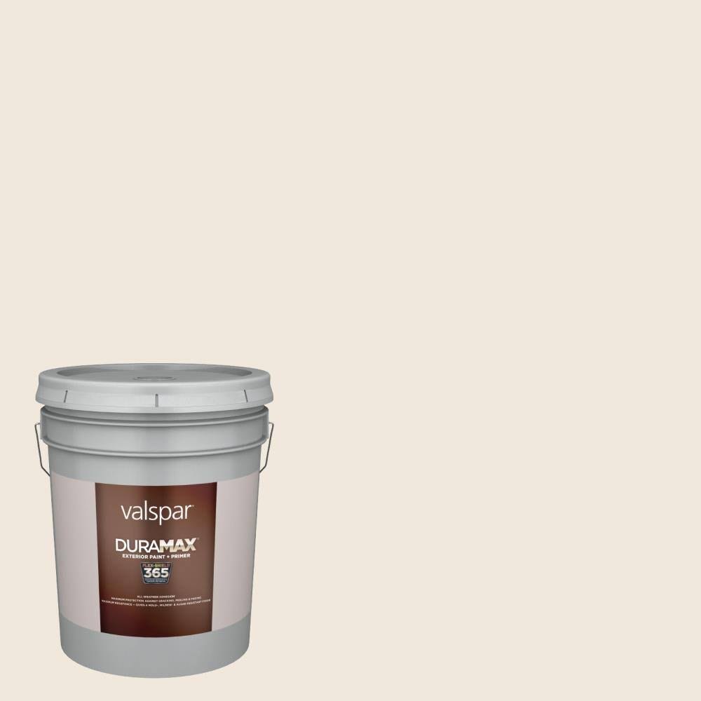 Flat Creamy Exterior Paint (5-Gallon) C89205