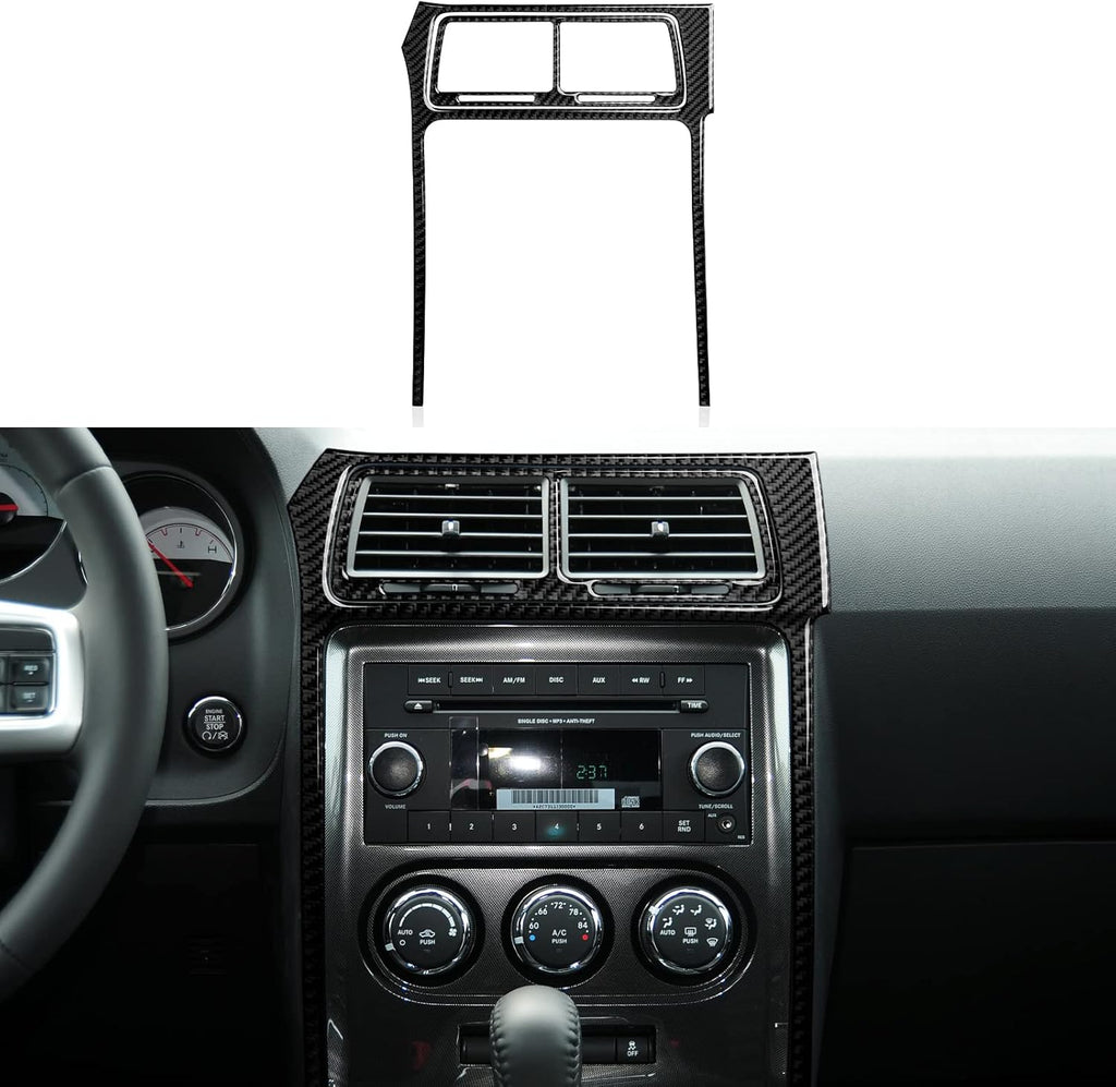 Carbon Fiber Headlight Switch Trim Sticker Decal V5894