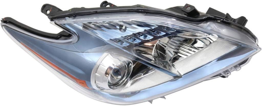 Headlight Assembly Unit Pair for Toyota Prius Plug-in 2012 2013 2014 R7731