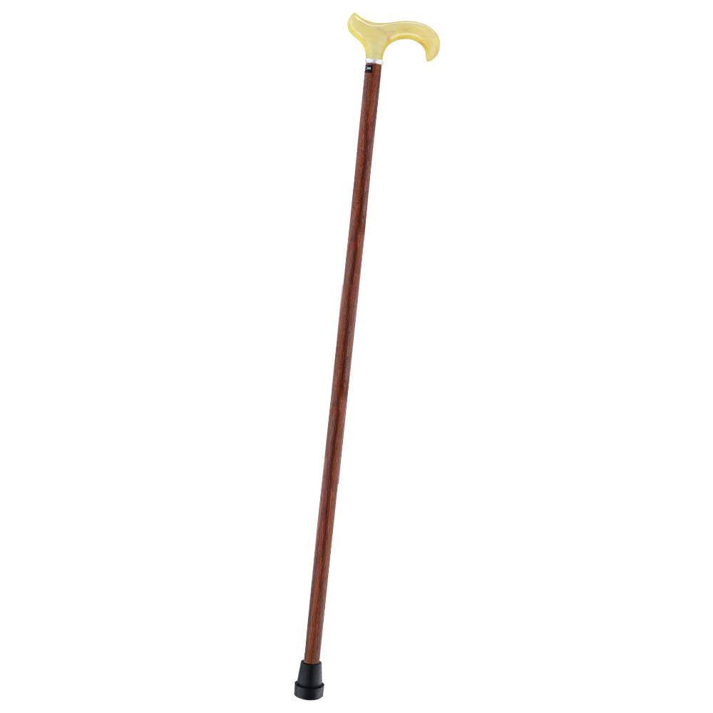 Derby Walking Cane with Genuine Rosewood Shaft and Silver Collar M344264
