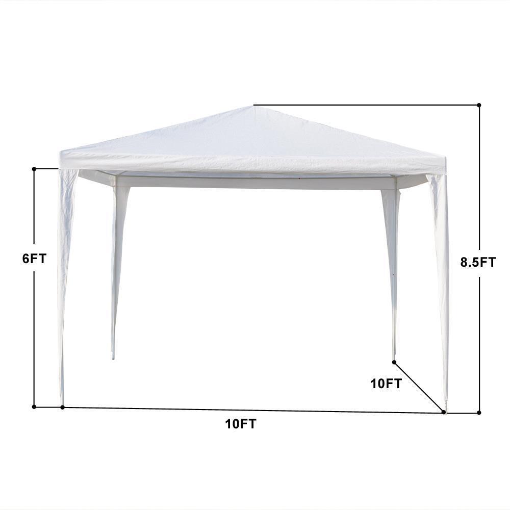 10'x10' Waterproof Canopy Tent with 3 Walls B46398