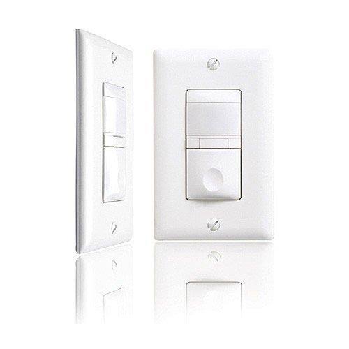 White PIR Dimming Multi-Way Wall Switch Vacancy Sensor T632