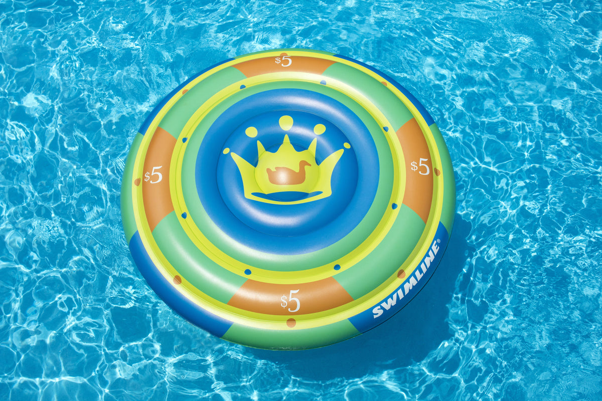 Inflatable 60" Chip Island Lounge Pool Float Z608