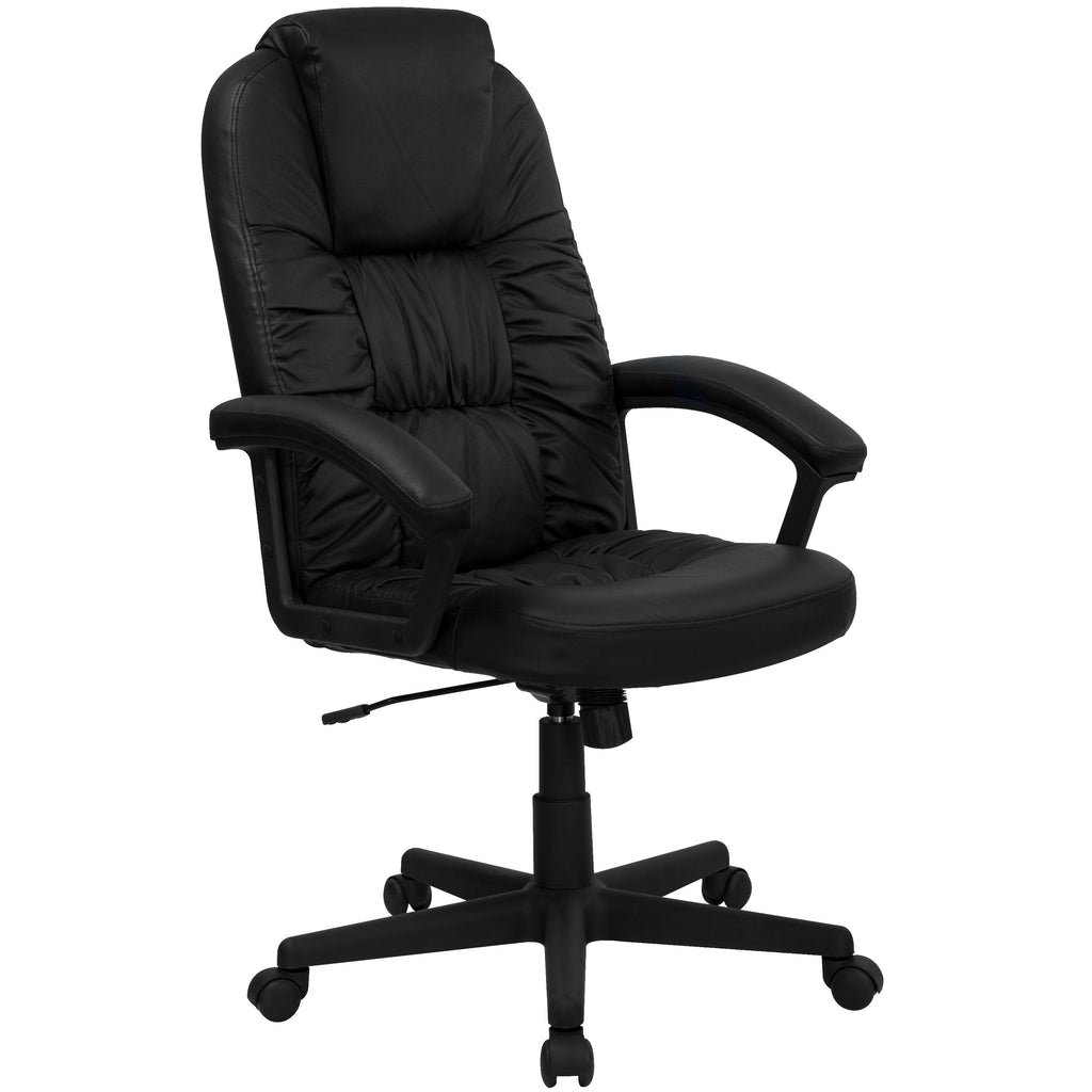 Black LeatherSoft Executive Office Chair O55973