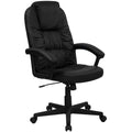 Black LeatherSoft Executive Office Chair O55973