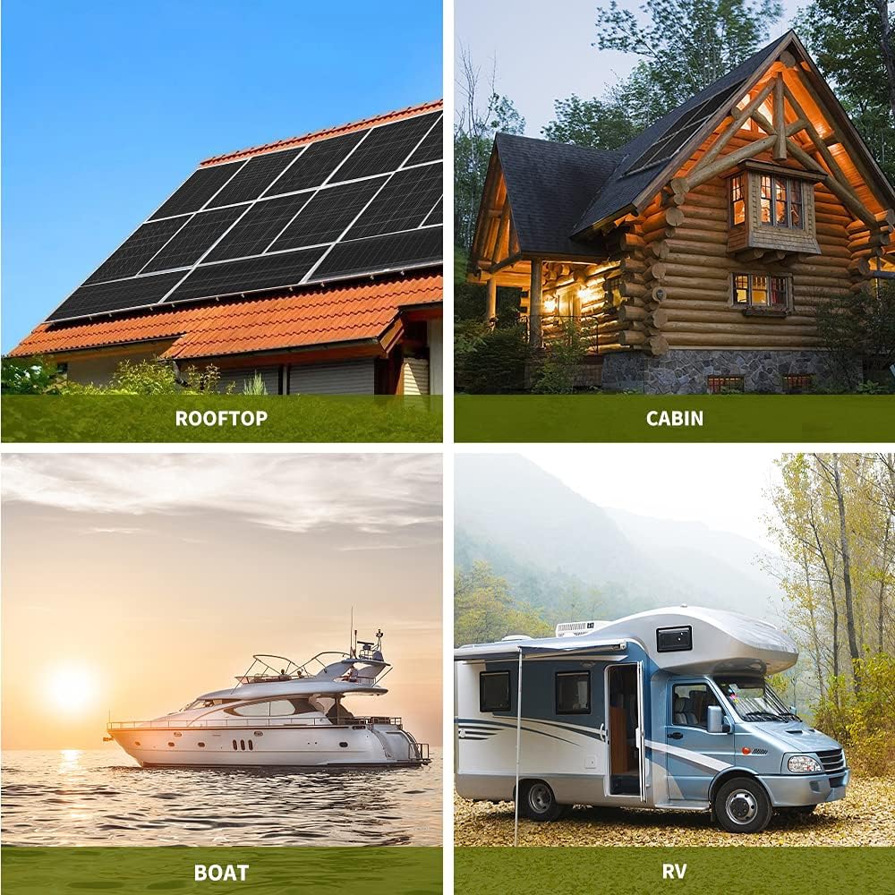 100 Watt 12 Volt Polycrystalline Solar Panel with Solar Connectors D676