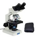 40X-2500X Lab Binocular Biological Compound LED Microscope with Vinyl Carrying Case B1757