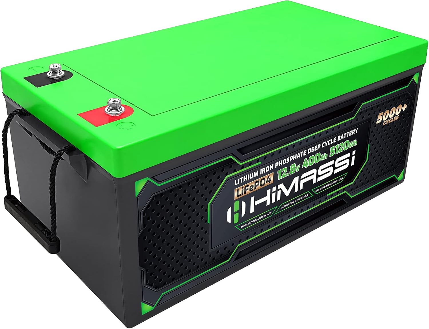 12V 400Ah LiFePO4 Battery with 250A BMS K128