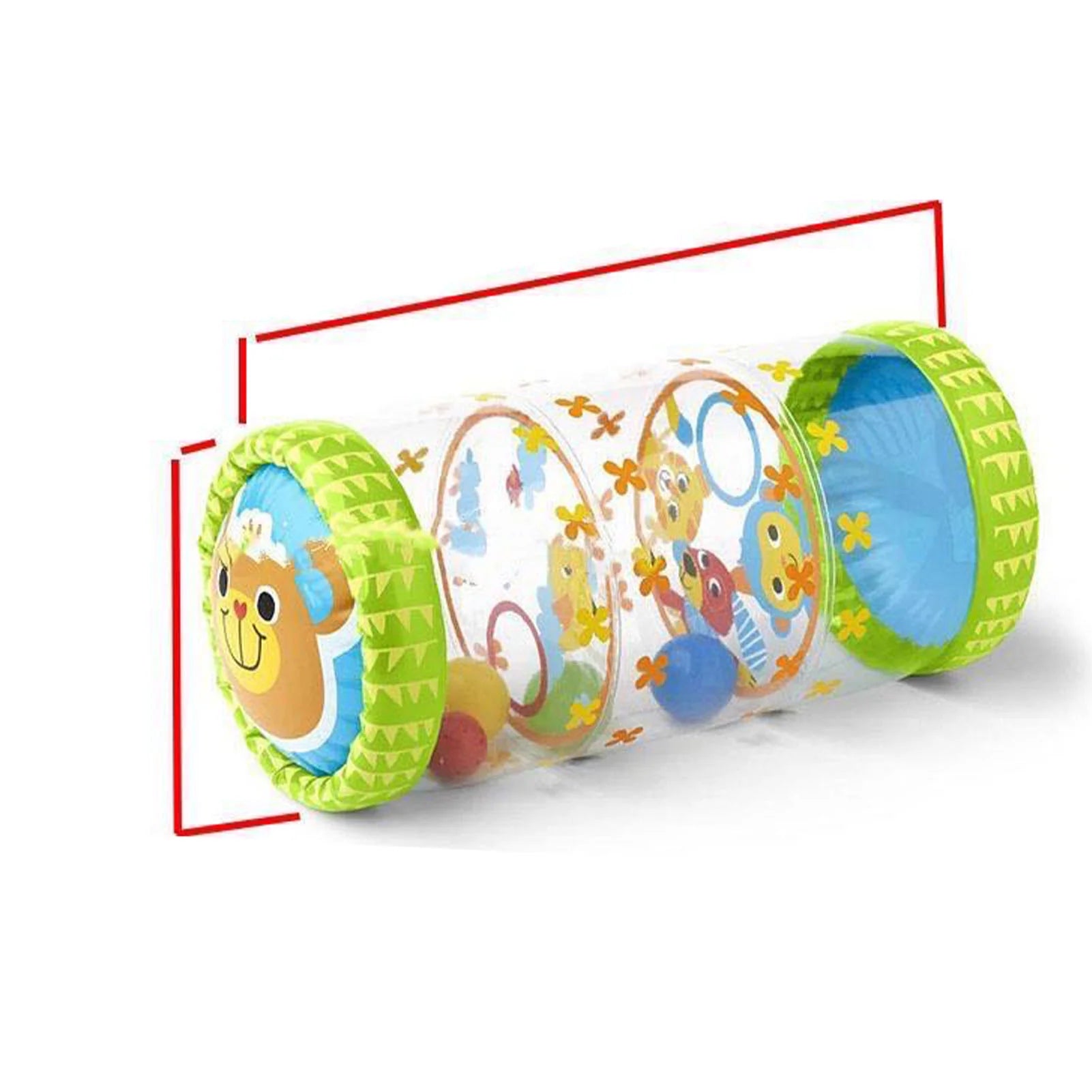 Inflatable Baby Walker Crawling Toy with Bell D770