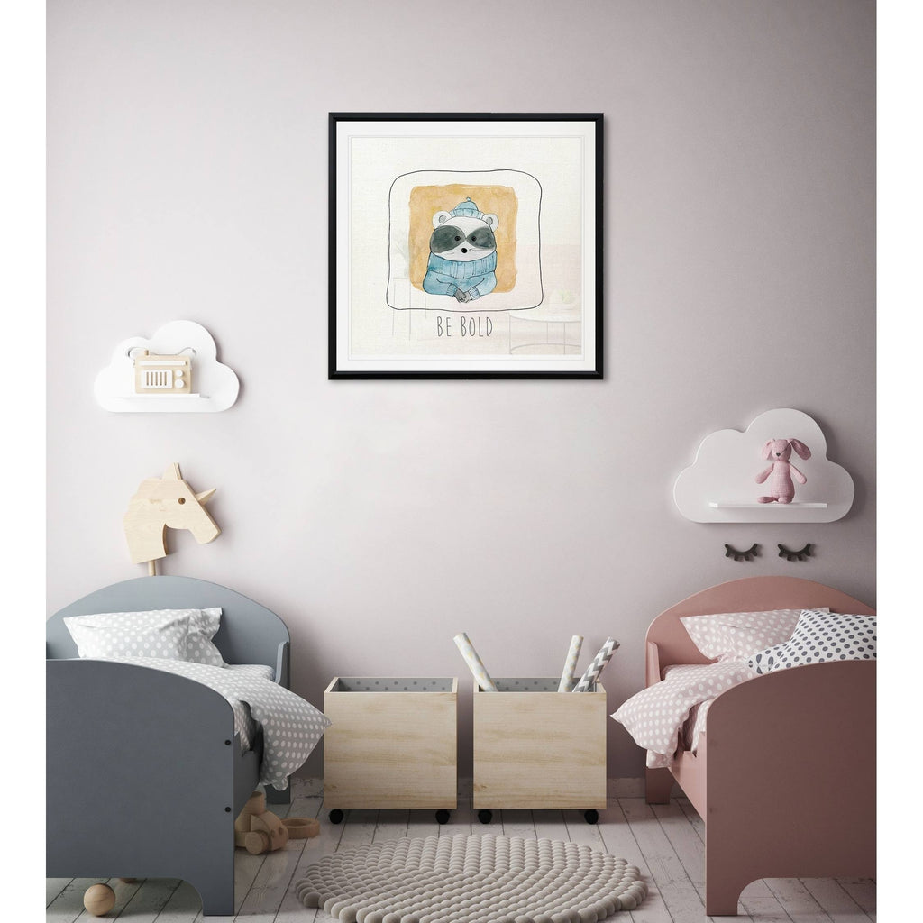 Framed Giclee Print 22X22 D166