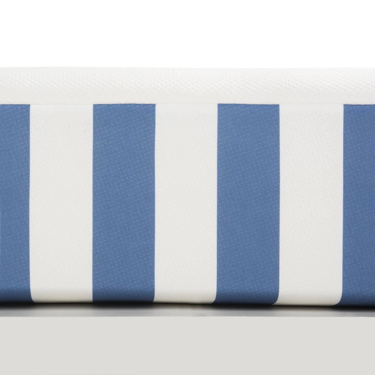 King Mattress White Blue A844