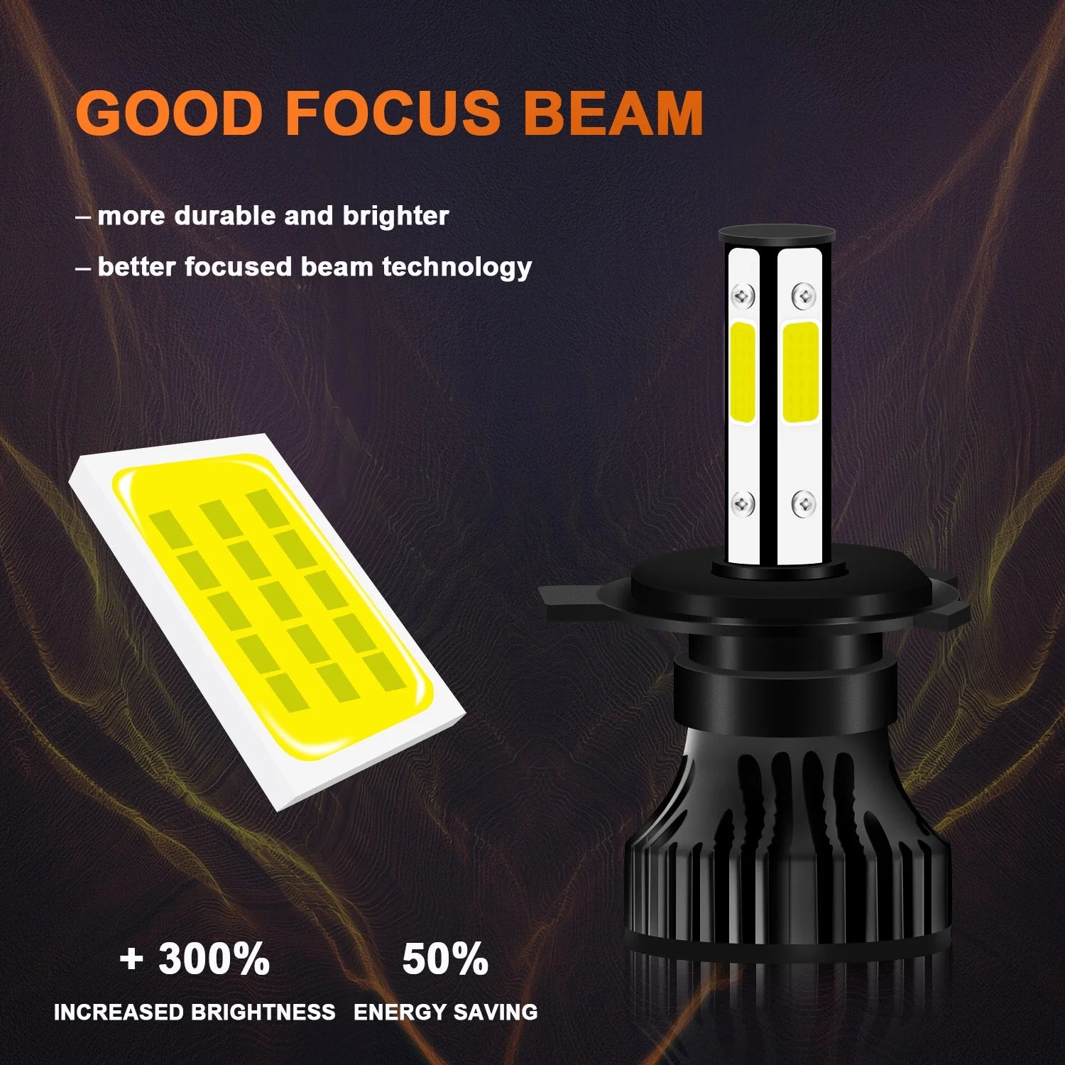 LED Headlight Bulbs 4pcs Z830