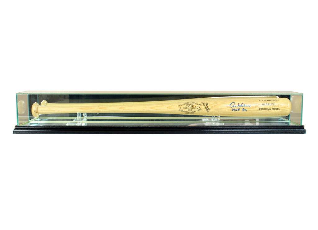 Black Finish Baseball Bat Display Case H3655