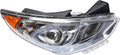 Headlight Assembly for HYUNDAI SONATA 2011-2015 RH D203302