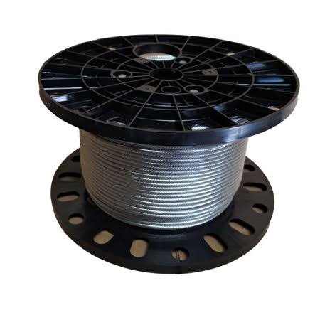 3/8 inch Stainless Steel Cable Railing Wire Rope 1x19 Type 316 (150 Feet) W1314