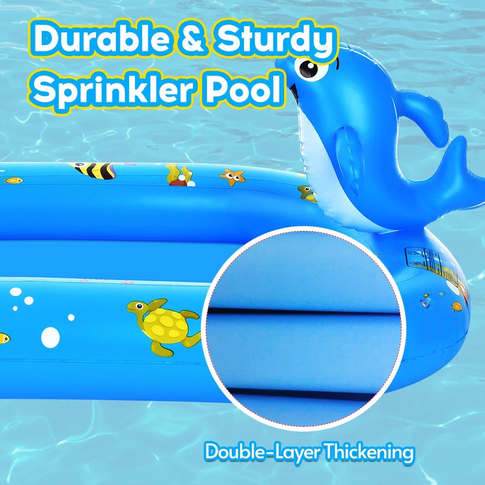 Inflatable Sprinkler Pool 170 * 101cm O297321