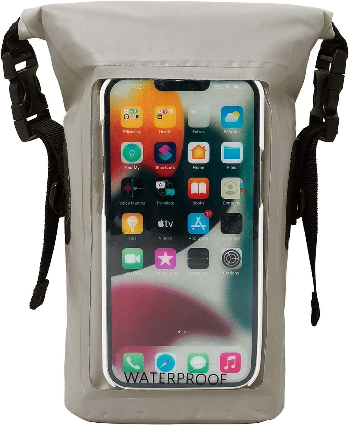 Waterproof Phone Tote Dry Bag Case, Grey V1993