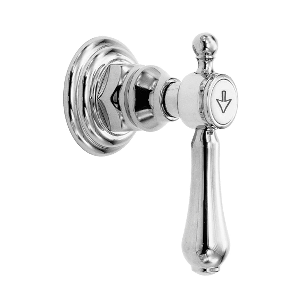 Matte White Chesterfield Diverter Handle S7209