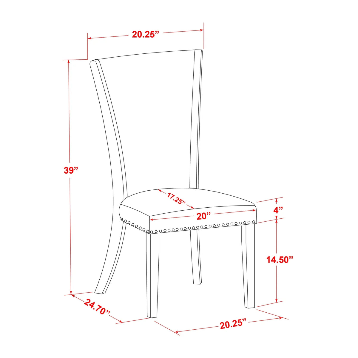6-piece Wood Dining Set in White/Blue Z55842