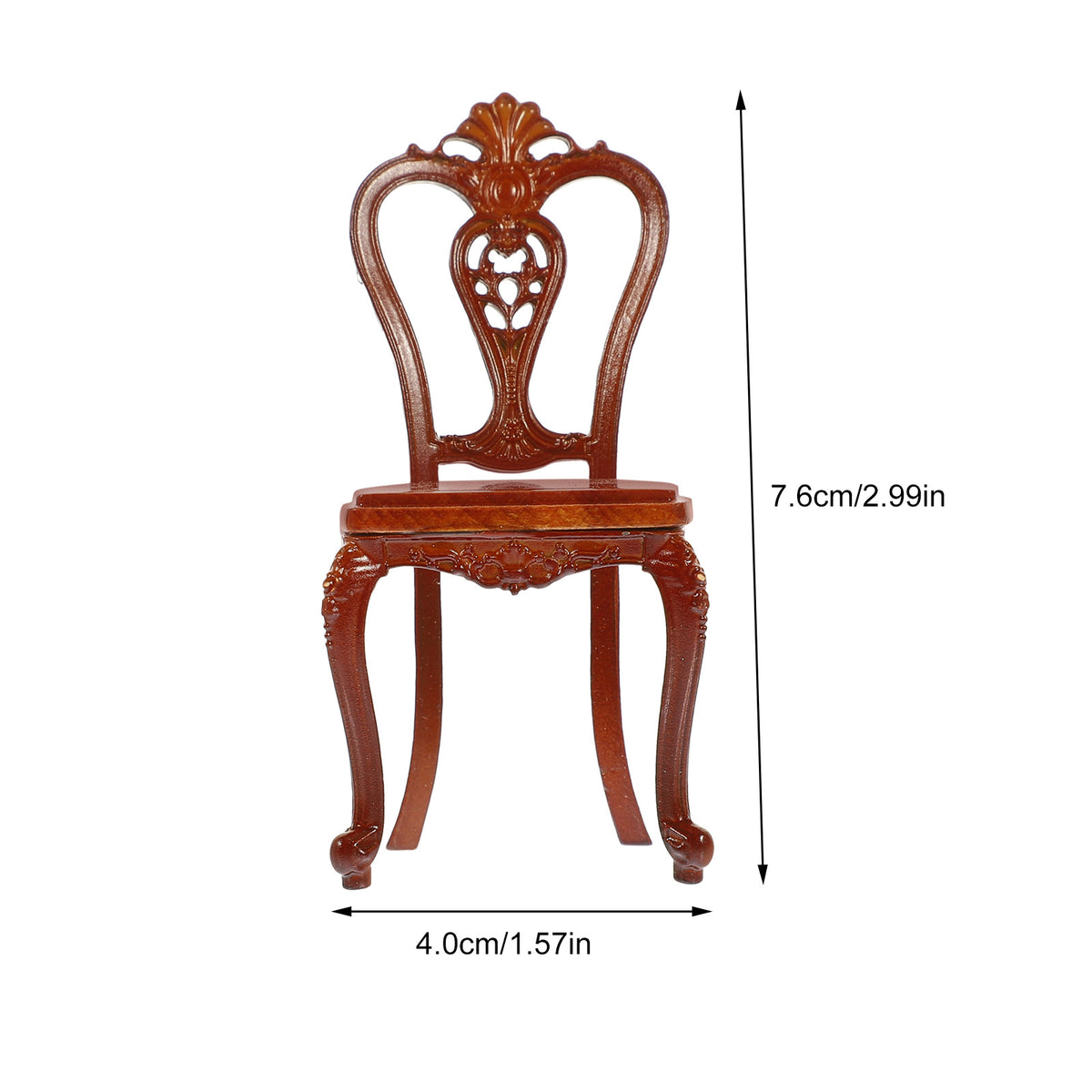 Mini Metal Bench Doll House Furniture I191811