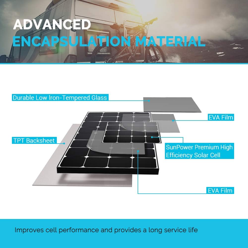 100 Watt 12 Volt Monocrystalline Solar Panel O776