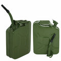 2pcs 5 Gallon 20L Gas Jerry Can Fuel Steel Tank Military Green X1351