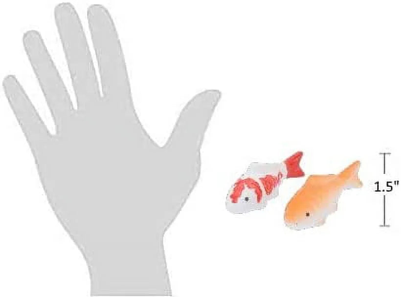 Set of 2 Koi Fish Figurines C2550
