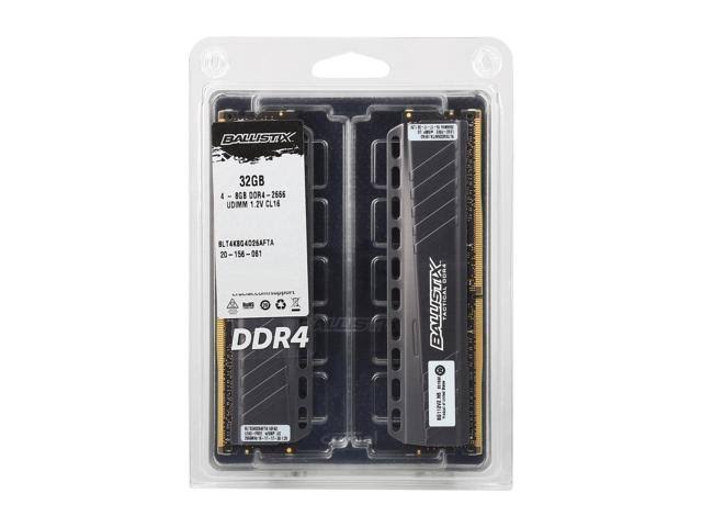 32GB Kit 8Gx4 DDR4-2666 Y7115
