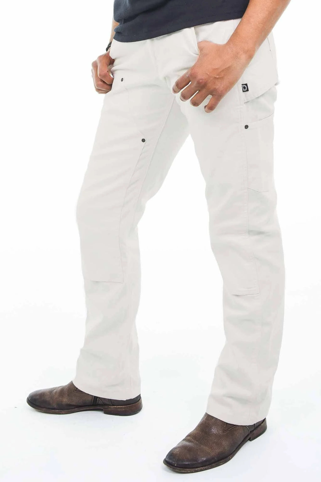 White Canvas Taskpant I62347