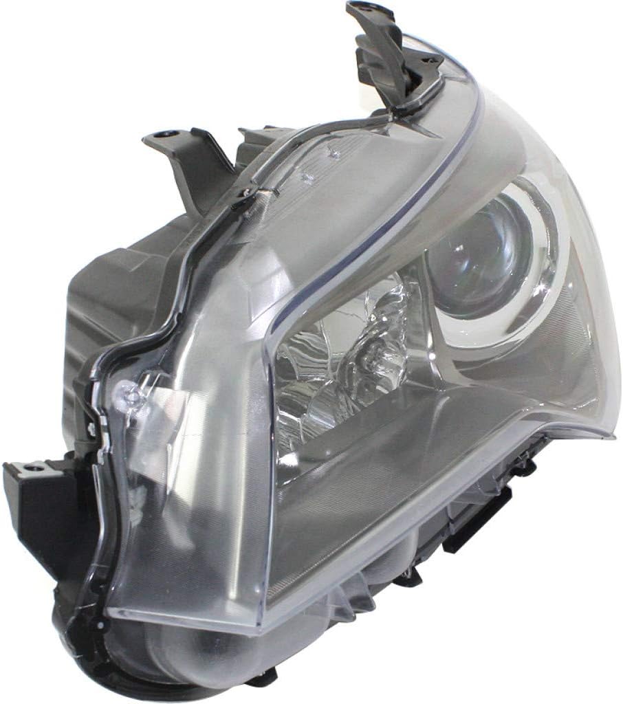 Passenger Side Halogen Projector Headlight for Toyota Camry 2015 2016 2017 W111143