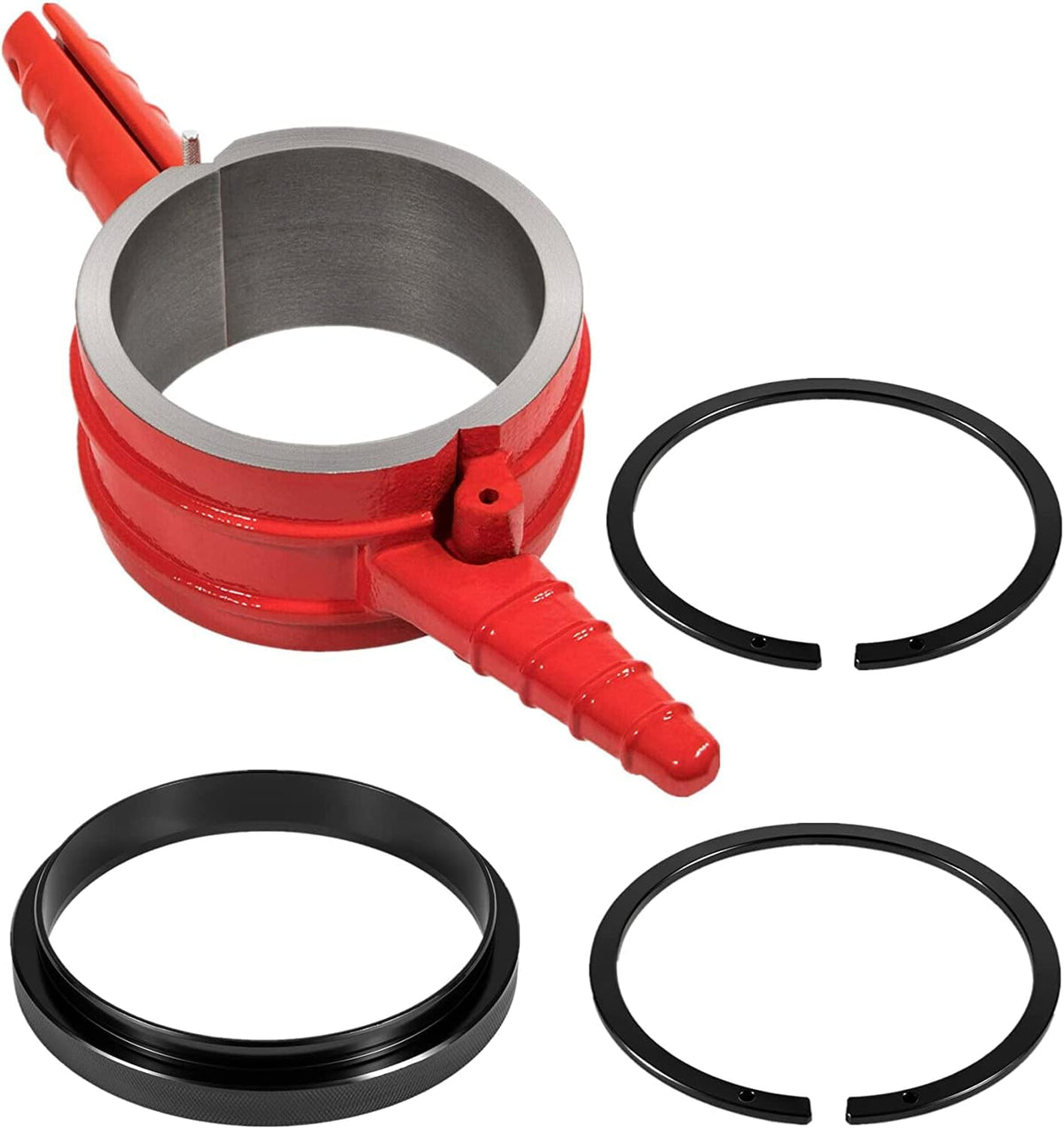 Piston Ring Compressor Tool with 5.4 bore, Anti-Polishing Ring Adapter (4 PCS) M3918