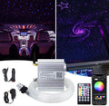 Bluetooth RGBW LED Fiber Optic Star Ceiling Light Kit 460pcs 9.8ft W947721